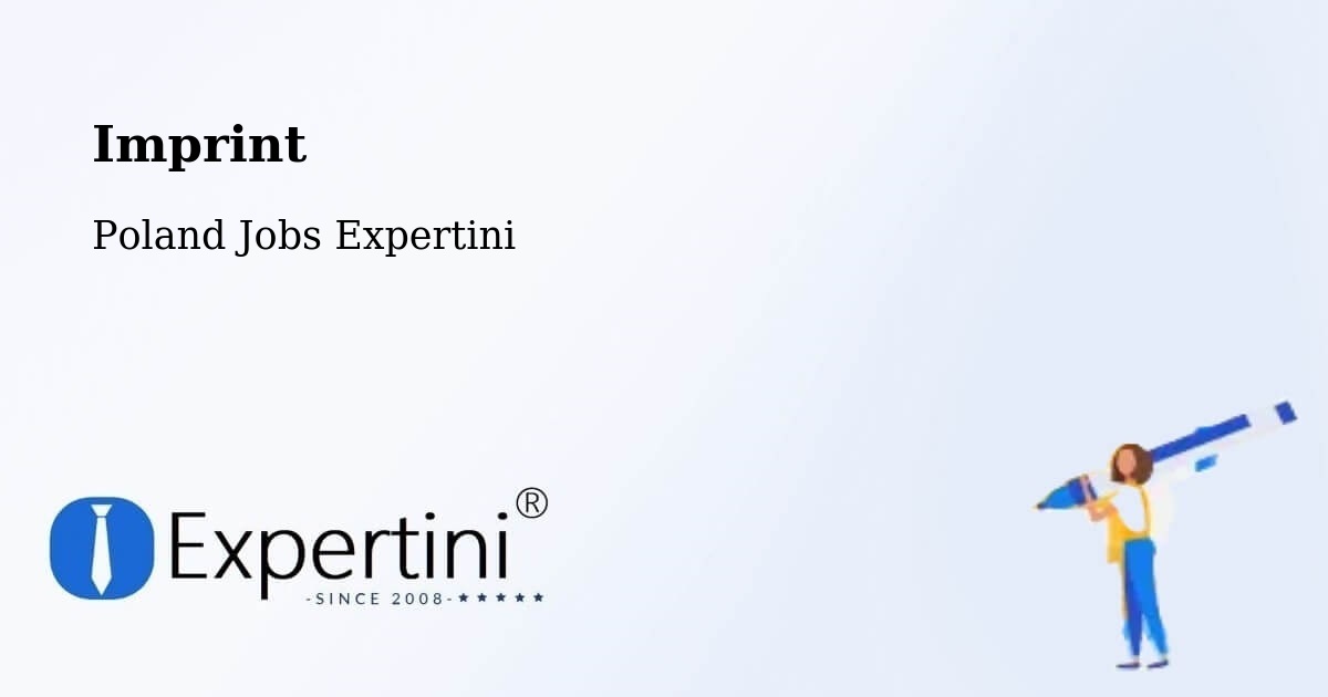 Imprint – Stepnica - Poland Jobs Expertini